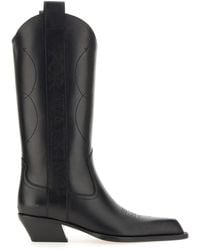 Off-White c/o Virgil Abloh - "For Walking" Texan Boots - Lyst