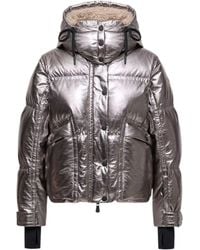Moncler - Moncler Calaque Metallic Hooded Insulated Ski Jacket - Lyst