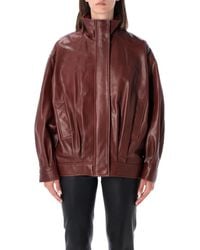 Arma - Tailored Short Coat With Belt - Lyst