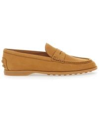 Tod's - Leather Loafers - Lyst