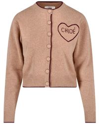 Chloé - Wool-Cashmere Pullover Sweater For - Lyst