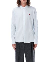 Ami Paris - Shirt With Logo - Lyst