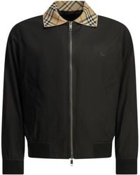 Burberry - Harrington Glenfields Jacket - Lyst