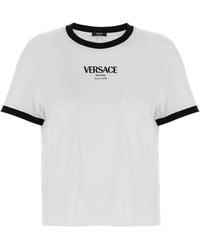 Versace - T-Shirt With Logo - Lyst