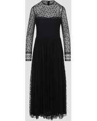 Alberta Ferretti - Tulle Dress - Lyst