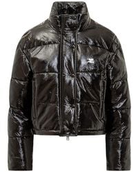 Courreges - Logo Down Puffer Jacket - Lyst