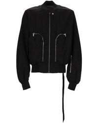 Rick Owens - Bomber Jacket Bauhaus Flight Cotton - Lyst
