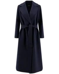 Max Mara - Hand-Sewn Double-Drap Pure Wool Jacket - Lyst