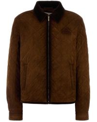 Miu Miu - Suede Jacket - Lyst