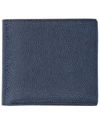Thom Browne - Pebbled Leather Bifold Wallet - Lyst