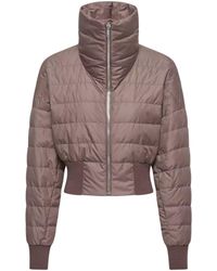 Moncler - Rick Owens Cropped Down Jacket - Lyst