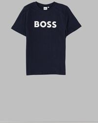 BOSS - T Shirt Logo - Lyst
