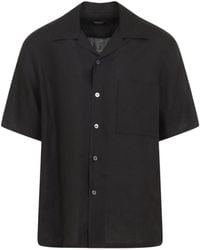 ZEGNA - Reguther Fit Cuban Collar Shirt - Lyst