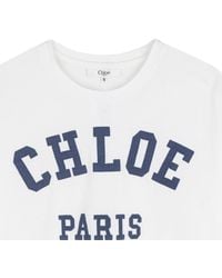 Chloé - Mini Girl's Chic T-Shirt For Ss26 - Lyst