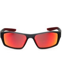 Nike - Brazen Shadow Mini Rectangular Sunglasses - Lyst