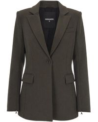 Patrizia Pepe - Tailored Single-Button Blazer Jacket - Lyst