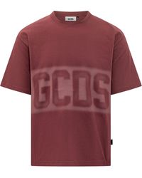 Gcds - Logo Spray Loose Tee - Lyst