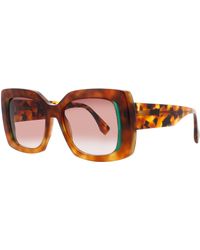 Face A Face - Oversized Square Acetate Sunglasses 54-18-143 - Lyst