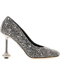 Loewe - Toy Pump 90 Embossed Heels - Lyst