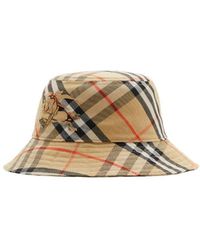 Burberry - Mh Check Bucket - Lyst