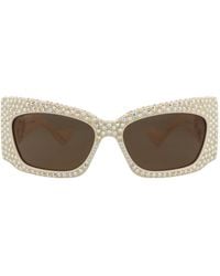 Gucci - Stylish Acetate Shield Sunglasses For - Lyst