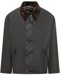 BARBOUR SELECT - Transport Jacket With Contrast Collar - Lyst