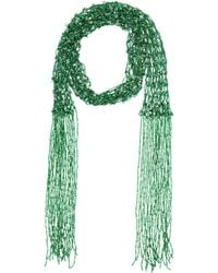 Dries Van Noten - Fringed Embellished Beaded Scarf - Lyst