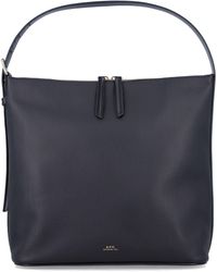 A.P.C. - Vera Leather Bag With Adjustable Strap - Lyst