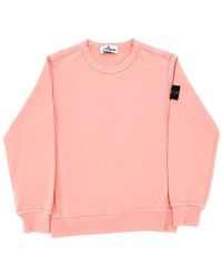 Stone Island - Sweatshirt With Logo - Lyst
