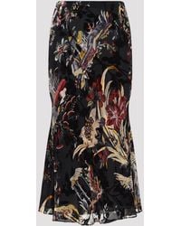 Etro - Midi Skirt - Lyst