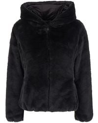 Save The Duck - Laila Fury Reversible Down Jacket With High Collar And Pockets - Lyst