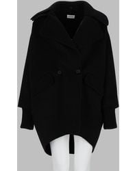 P.A.R.O.S.H. - P. A.R. O.S. H. Wool Trench Coat - Lyst