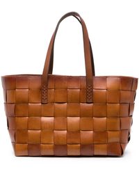 Dragon Diffusion - Mini Leather Tote Bag With Top Handles - Lyst