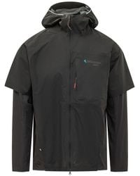 Klättermusen - Jacket With Front Zip And Hood - Lyst