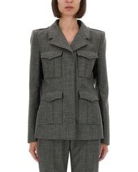McQueen - Uniform-Style Jacket - Lyst