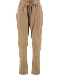 Isabel Marant - Trousers Regina Cotton Track Pants - Lyst