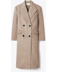 Tory Burch - Double-Breasted Wool Tailored Jacket - Lyst