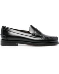 Sebago - Smooth Brushed Full-Grain Leather Loafers For - Lyst