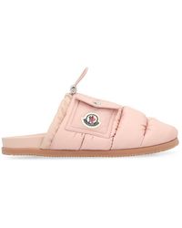 Moncler - Mon Pocket Mules Polyamide Slippers - Lyst