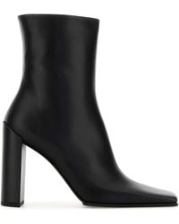 Alaïa - Leather Ankle Boots - Lyst