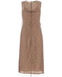 Fendi - Lace Dress - Lyst
