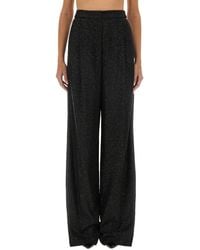 Max Mara - Sequined Wool Blend Navigli Pants With Sequins - Lyst