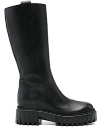 Hogan - H700 Leather Boots - Lyst