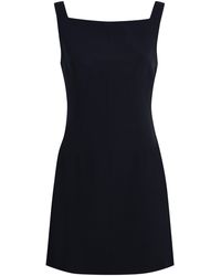 Givenchy - Cowl-Back Crepe Minidress - Lyst