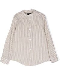 Fay - Ml Striped Shirt - Lyst