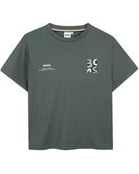 BOSS - T-Shirt Con Logo - Lyst