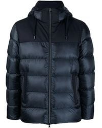 Herno - Drawstring-Hood Padded Down Jacket - Lyst
