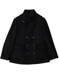 Fay - Double Breasted Coat - Lyst
