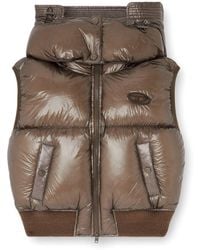 DIESEL - Padded Vest - Lyst