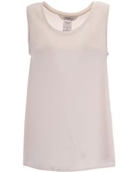 Max Mara - Tank Top Acetate - Lyst